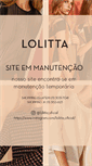 Mobile Screenshot of lolitta.com.br