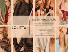 Tablet Screenshot of lolitta.com.br